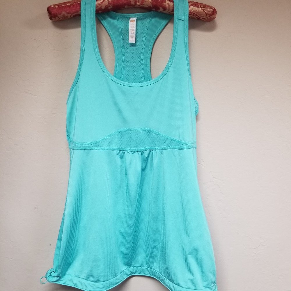 Lucy Mesh Racerback Athletic Tank Top